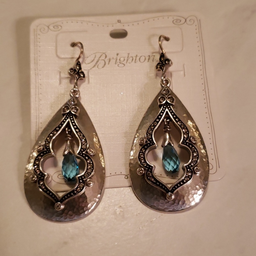 Brighton Sarah Blue Topaz Earrings